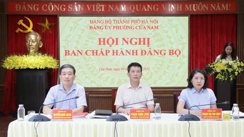 Đảng bộ phường Cửa Nam, TP Hà Nội: Tổ chức hội nghị Ban Chấp hành Đảng bộ mở rộng phường lần thứ 2