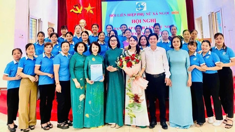 Hội LHPN xã Ngọc Hồi, TP Hà Nội: Công bố các quyết định về công tác cán bộ và tổ chức Hội