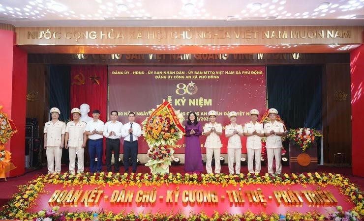 Phát huy truyền thống Công an xã Phù Đổng, bảo vệ bình yên và hạnh phúc của nhân dân