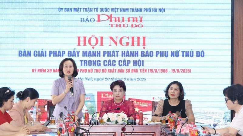 Báo Phụ nữ Thủ đô tiếp tục đồng hành với hoạt động và tổ chức Hội 