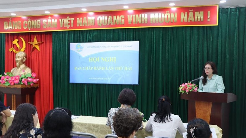 Hội LHPN phường Cửa Nam tổ chức hội nghị Ban Chấp hành lần thứ II, nhiệm kỳ 2021 - 2026