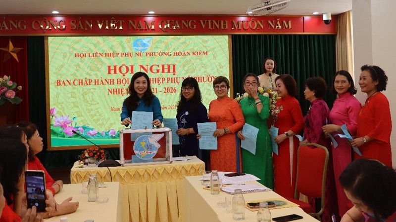 Hội LHPN phường Hoàn Kiếm: Thực hiện Quy trình nhân sự Đại hội đại biểu phụ nữ phường lần thứ I, nhiệm kỳ 2025-2030