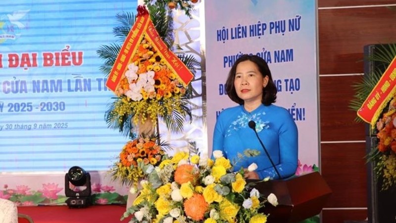 Hoàn thành Đại hội đại biểu phụ nữ lần thứ I, nhiệm kỳ 2025-2030 Hà Nội: 126/126 xã, phường đã t