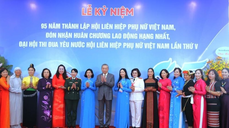 Tổng Bí thư Tô Lâm: Hội Liên hiệp Phụ nữ Việt Nam xứng đáng là địa chỉ tin cậy của phụ nữ cả nước