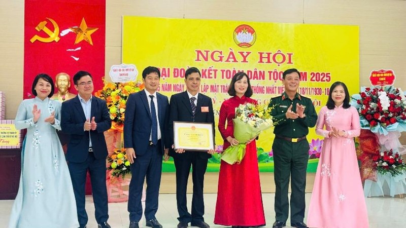 Xã Trung Giã: Niềm vui Ngày hội đại đoàn kết dân tộc năm 2025