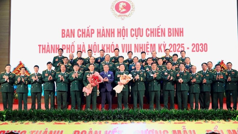 Thiếu tướng Lê Như Đức tiếp tục được bầu làm Chủ tịch Hội Cựu chiến binh thành phố Hà Nội