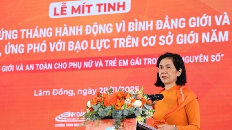 Thúc đẩy bình đẳng giới và đảm bảo an toàn cho phụ nữ và trẻ em gái trong kỷ nguyên số