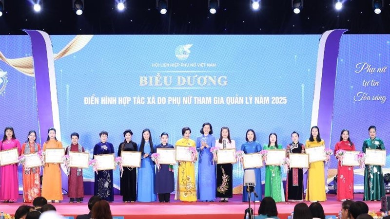 2 Hợp tác xã của Hà Nội nhận bằng khen trong thực hiện Đề án 01