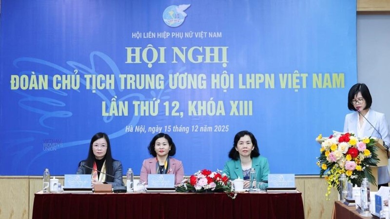 Nhiều nội dung quan trọng được thảo luận tại hội nghị Đoàn Chủ tịch TƯ Hội LHPN Việt Nam lần thứ 12