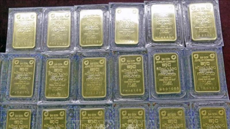 Giá vàng miếng sáng 9/1 tăng 1,1 triệu đồng/lượng