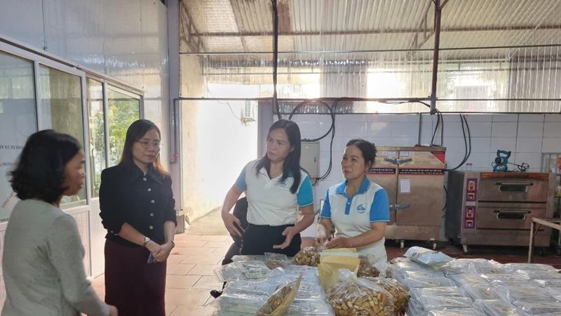 Hội LHPN xã Sóc Sơn đồng hành cùng phụ nữ khởi nghiệp