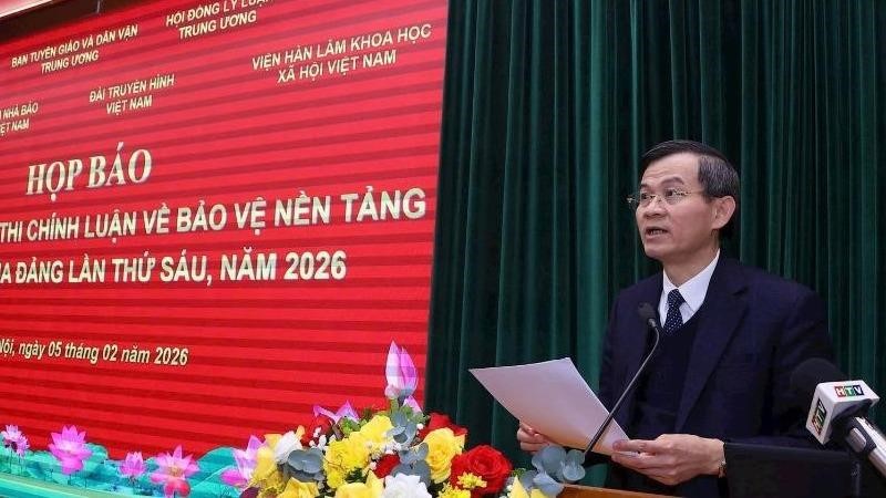 Phát động cuộc thi chính luận bảo vệ nền tảng tư tưởng của Đảng lần thứ sáu - năm 2026