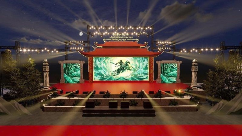 Đặc sắc chương trình nghệ thuật với chủ đề “Đêm Linh thiêng – Hào khí Thánh Gióng“