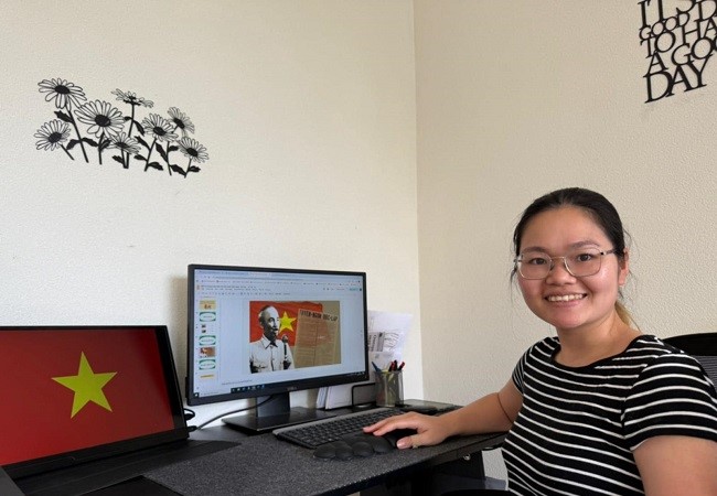 Lớp học lịch sử về ngày 2/9 tại Hà Lan