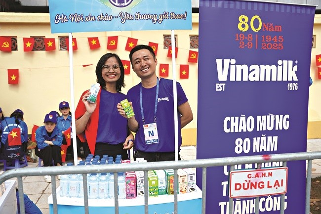 Gần 1 triệu sản phẩm Vinamilk tiếp sức cho đại lễ kỷ niệm 80 năm Quốc khánh 2/9