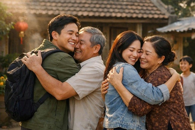 Về nhà với bố mẹ