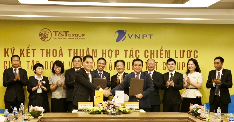 Tập đoàn T&T Group hợp tác chiến lược toàn diện với Tập đoàn VNPT