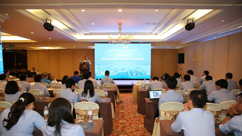 Tập huấn chính sách pháp luật công đoàn BSR năm 2022