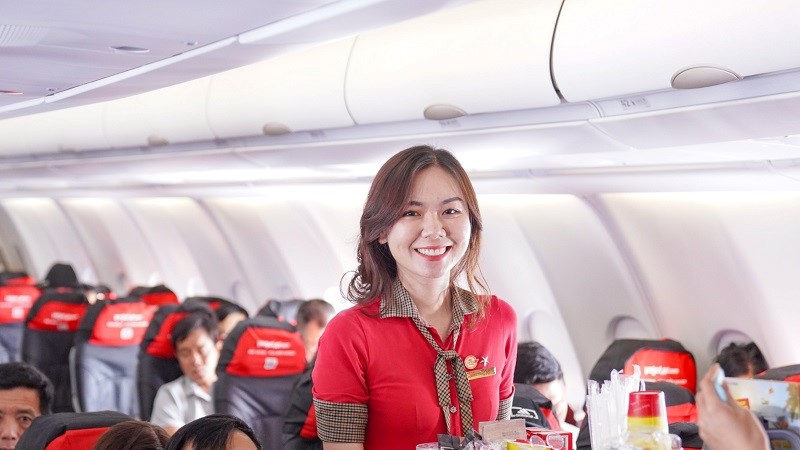 Vietjet tung ưu đãi 50% cho hạng vé Business và SkyBoss