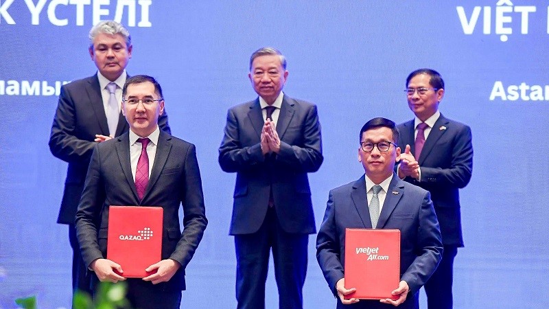 Vietjet ra mắt hãng hàng không Vietjet Qazaqstan