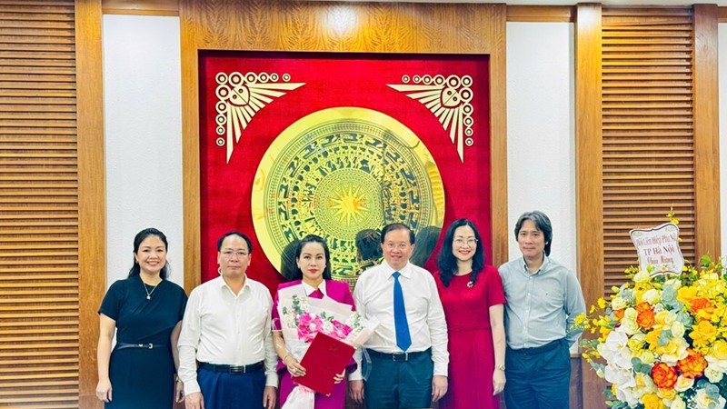 Bà Phạm Thị Mỹ Hoa được bổ nhiệm làm Cục phó Cục Mỹ thuật, Nhiếp ảnh và Triển lãm