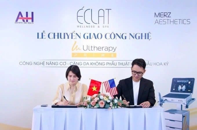 Éclat Việt Nam nhận bàn giao công nghệ trẻ hóa mới