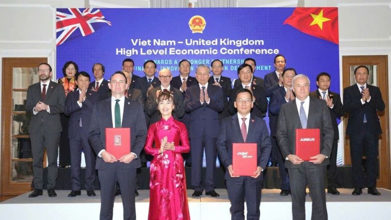 Vietjet đặt mua 10 tàu bay Aibus A321NEO, đánh dấu cột mốc mới hợp tác Việt - Anh