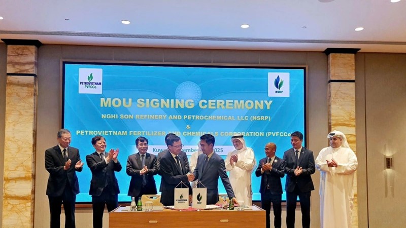 Lễ ký thỏa thuận hợp tác giữa PVFCCo – Phú Mỹ và NSRP tại Kuwait