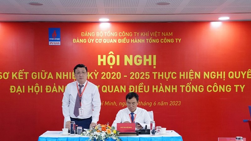 Đảng ủy CQĐH Tổng Công ty Khí Việt Nam sơ kết công tác giữa nhiệm kỳ 2020-2025