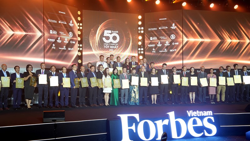 PV GAS lần thứ 11 liên tiếp nhận vinh danh của Forbes Việt Nam “Top50 Công ty niêm yết tốt nhất Việt Nam năm 2023”