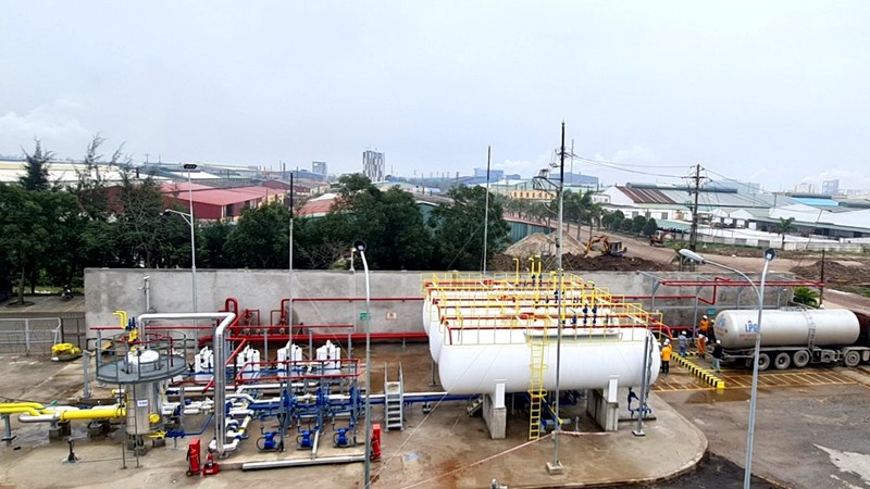 PV GAS DISTR vận hành Hệ thống cấp bù LPG để đáp ứng nguồn khí thấp áp cho khu vực Bắc Bộ