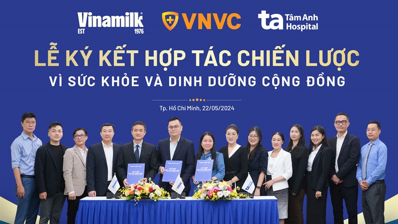 3 đơn vị lớn về y tế và dinh dưỡng bắt tay hợp tác chiến lược nâng cao sức khỏe cộng đồng