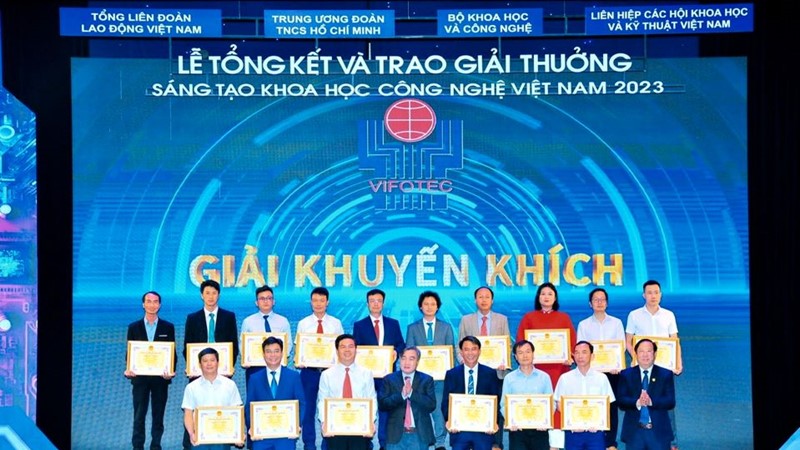 Hai công trình khoa học công nghệ của PV GAS được trao Giải thưởng VIFOTEC 2023