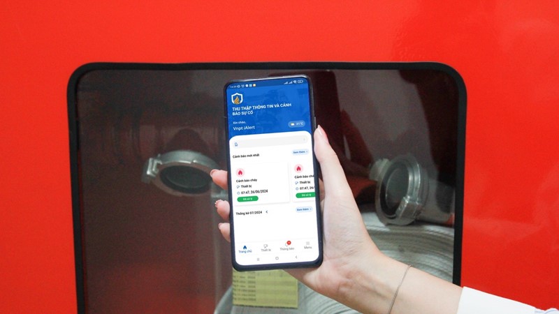 Ứng dụng công nghệ IoT trong phòng cháy chữa cháy