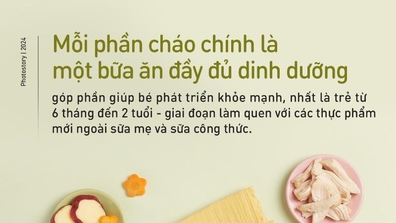 Cháo tươi TH true FOOD: Hợp khẩu vị trẻ em, ngon lành như mẹ tự nấu tại nhà