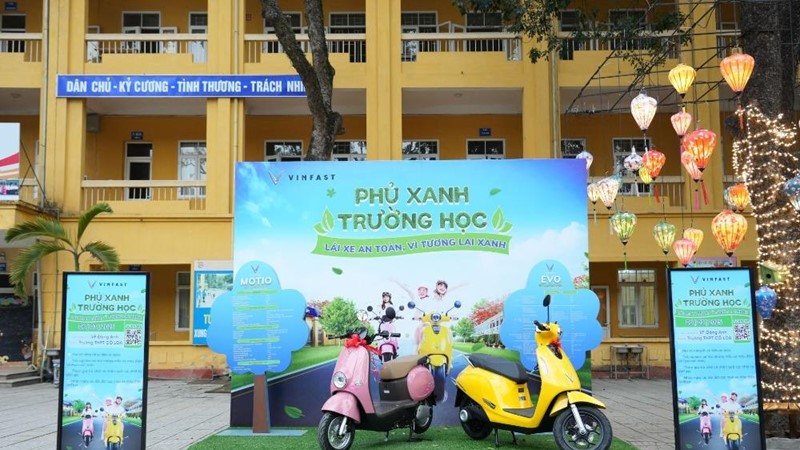 Từ chuỗi sự kiện “Phủ Xanh Trường Học”: “Cần giáo dục di chuyển xanh ngay từ trong nhà trường”