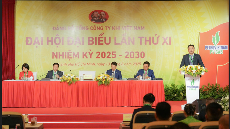 Đại hội Đại biểu Đảng bộ PV GAS lần thứ XI nhiệm kỳ 2025 – 2030: Phát triển PV GAS tiếp tục giữ vững vị thế số 1 