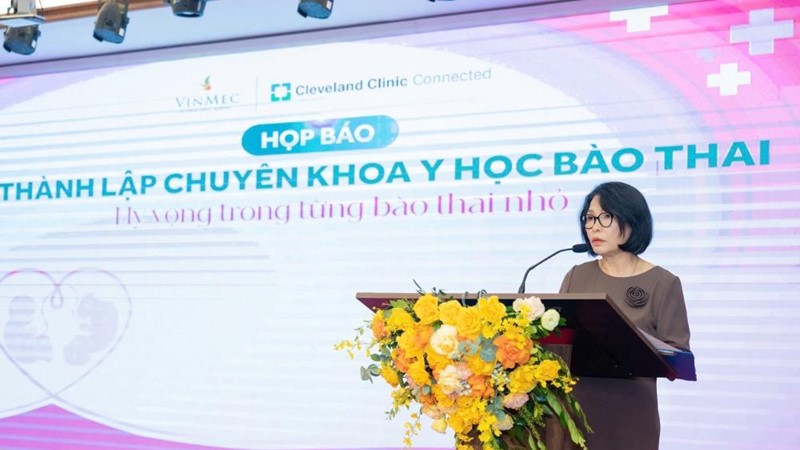 Vinmec ra mắt chuyên khoa y học bào thai- Bước ngoặt điều trị trước sinh tại Việt Nam