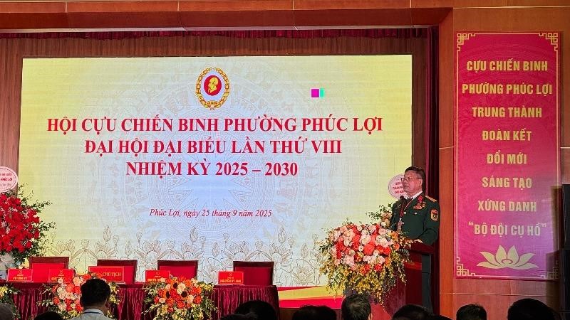 Hội Cựu chiến binh phường Phúc Lợi phát huy tinh thần “Bộ đội cụ Hồ”, xây dựng phường phát triển bền vững