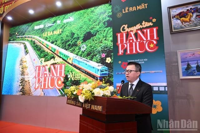 Báo Nhân Dân ra mắt “Chuyến tàu hạnh phúc“: Hành trình nhân văn chào Xuân mới