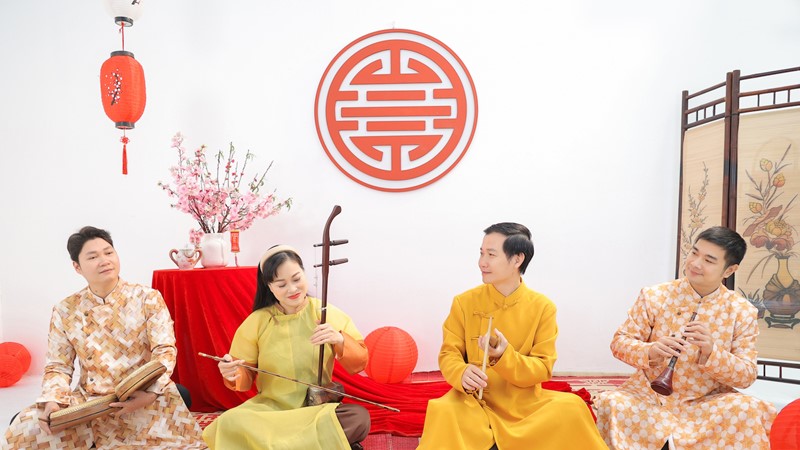 Bài xẩm tràn đầy tinh thần Tết Việt của nhóm Xẩm Hà Thành 