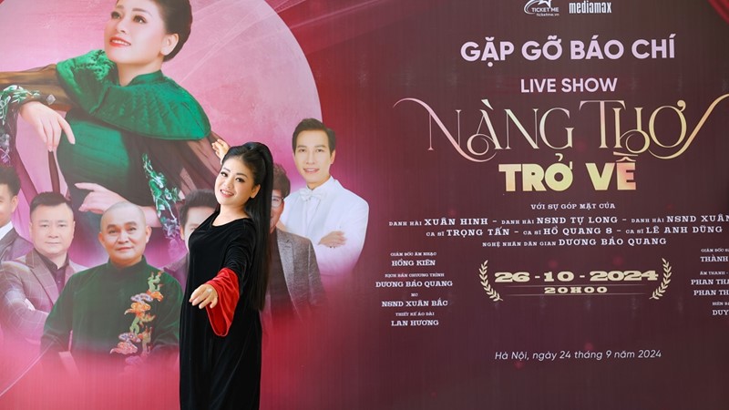 Anh Thơ đưa dàn nam nghệ sĩ nổi tiếng về Thanh Hóa làm liveshow tri ân quê hương 