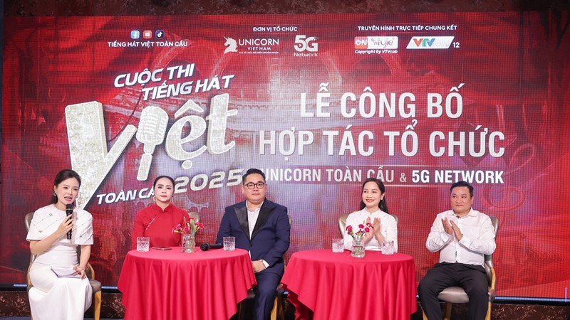Cuộc thi “Tiếng hát Việt toàn cầu 2025” tạo đột phá nhờ số hóa toàn diện