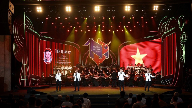 Tái hiện hành trình 100 năm Báo chí Cách mạng Việt Nam bằng nghệ thuật