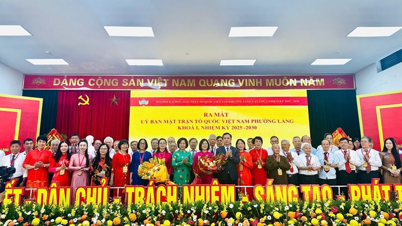 Phát huy khối đại đoàn kết, xây dựng phường Láng phát triển bền vững, văn minh, hiện đại