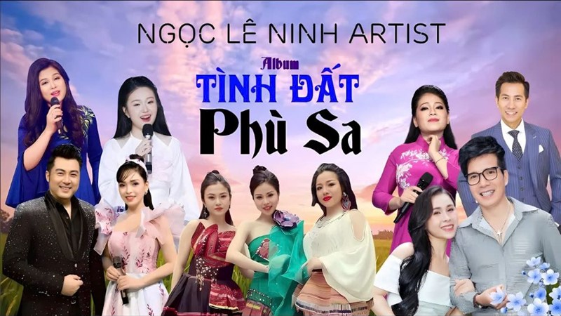 Nhiều nghệ sĩ nổi tiếng hát trong album “Tình đất phù sa” của Nhạc sĩ. TS Ngọc Lê Ninh 