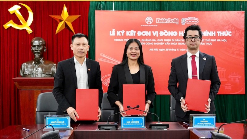 Ký kết hợp tác bảo vệ và quảng bá ẩm thực Hà Nội - di sản Phở