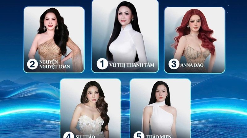 Thí sinh gây chú ý tại Miss Ocean World Business 2026 là Tiến sĩ, Nhà báo 