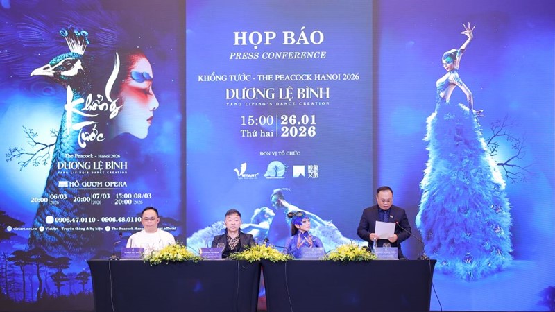 Báu vật làng múa Trung Quốc Dương Lệ Bình đến Việt Nam, mở ra kỳ vọng góp phần kết nối giá trị nghệ thuật quốc tế với khán giả Việt 