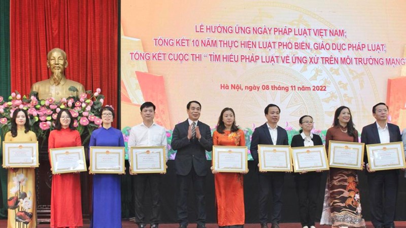  Hà Nội: Tổ chức hơn 80.000 cuộc tuyên truyền pháp luật 